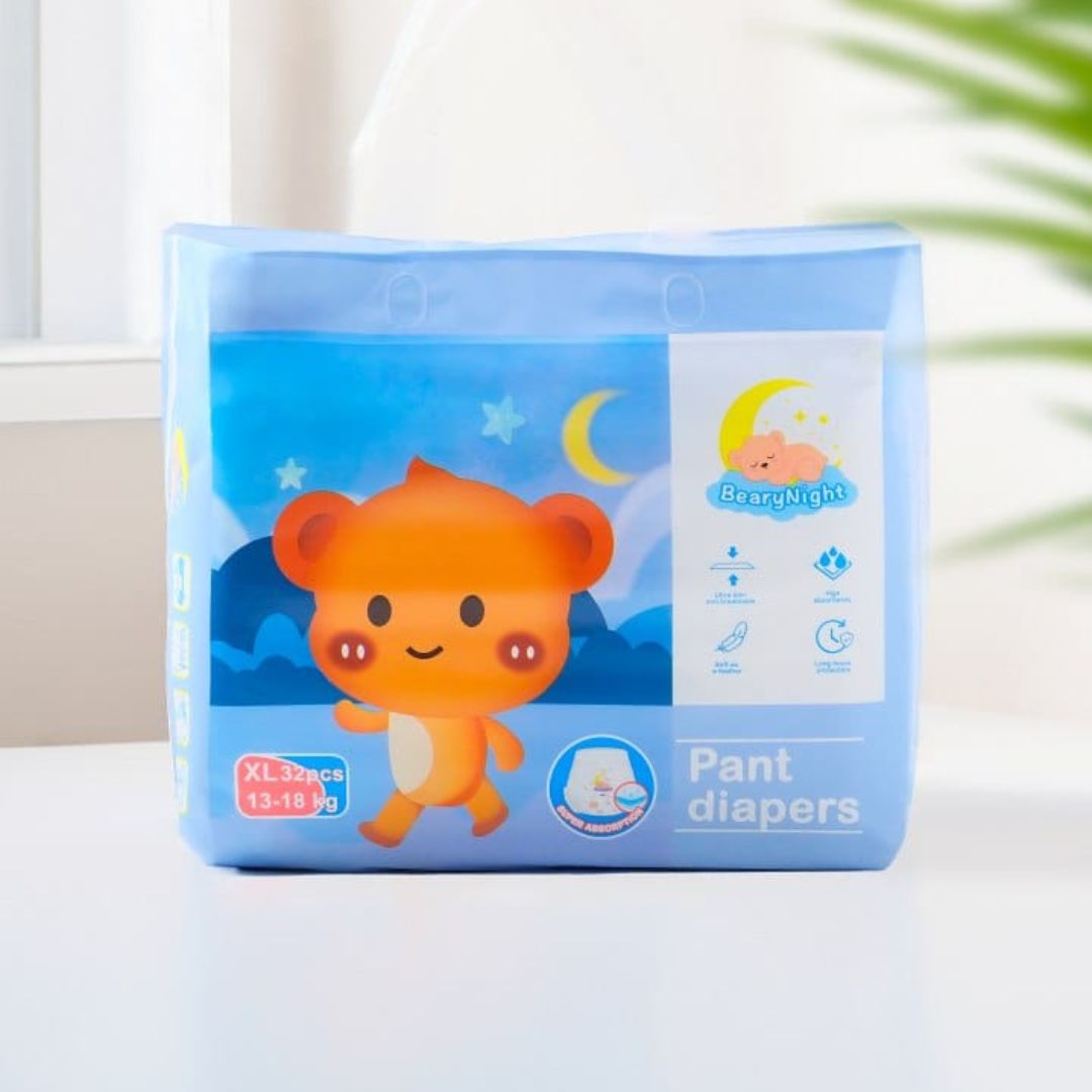 BearyNight Premium Diapers (Pants)