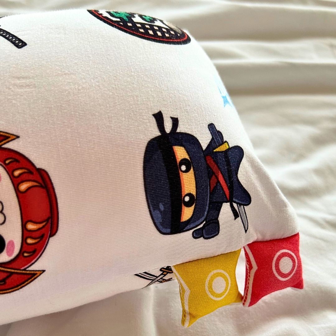 Ninja & Samurai Bamboo Pillow