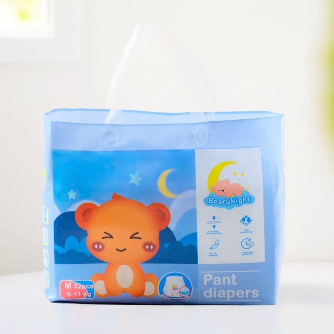 BearyNight Premium Diapers (Pants)
