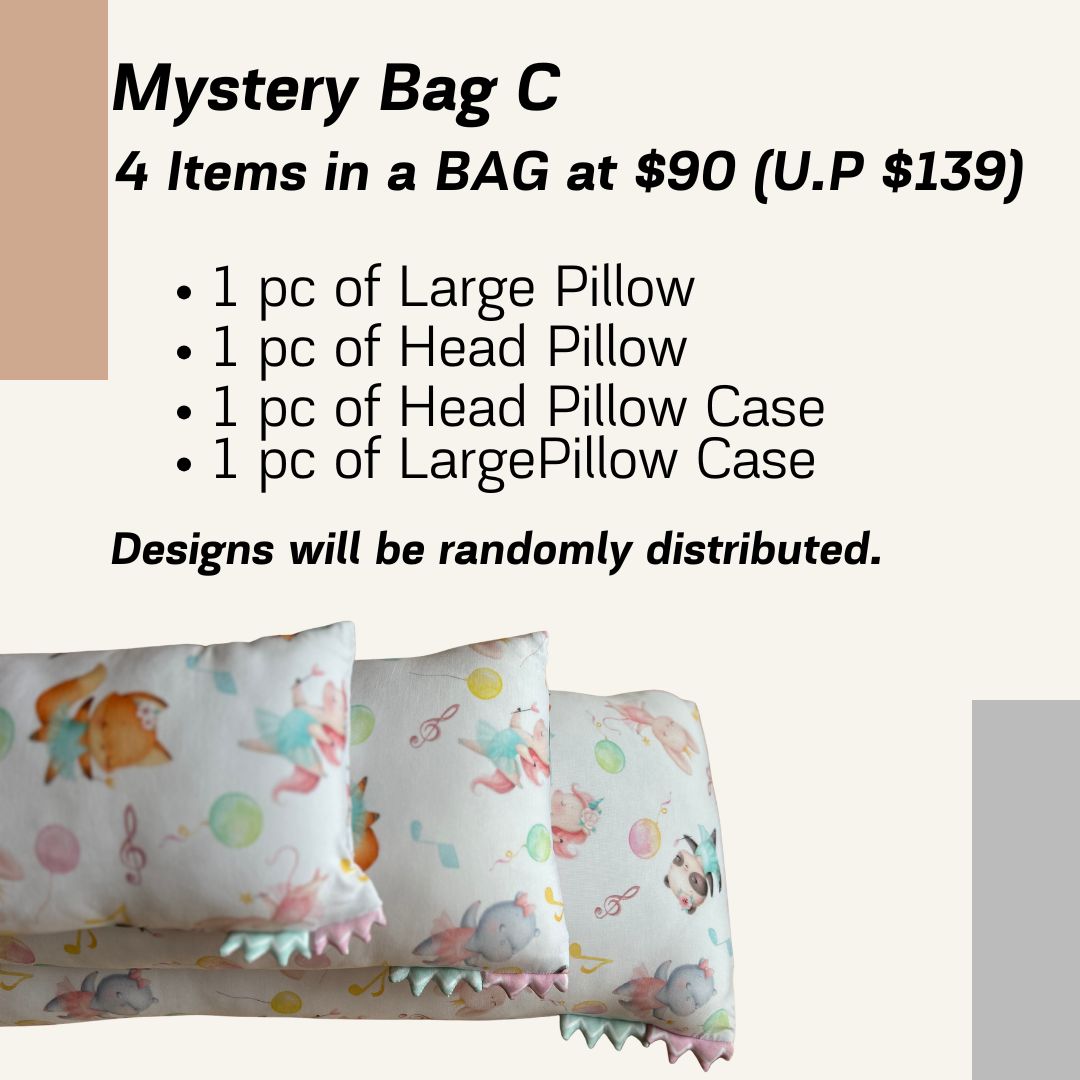Mystery Bag C ( 4 items in a Bag at $90, U.P $139)