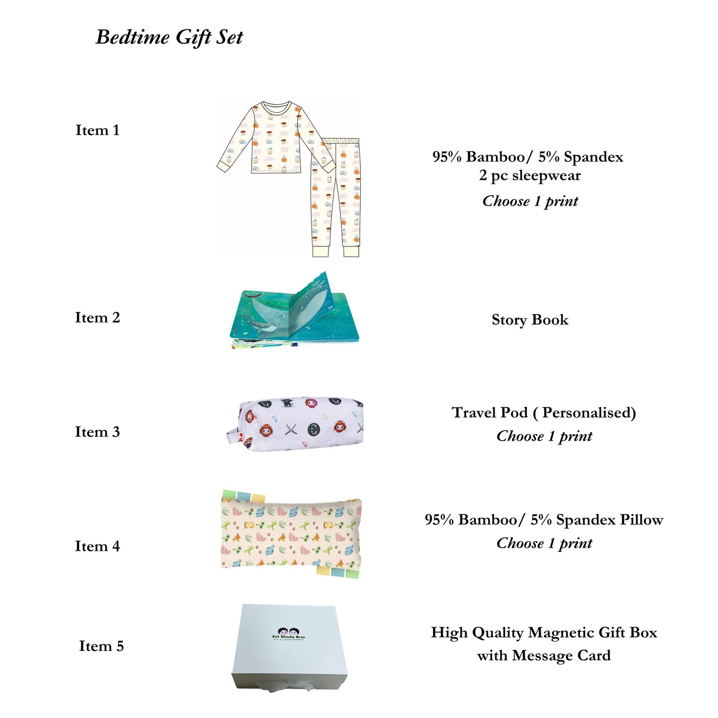 Bedtime Gift Set (18 months to 6 years old)