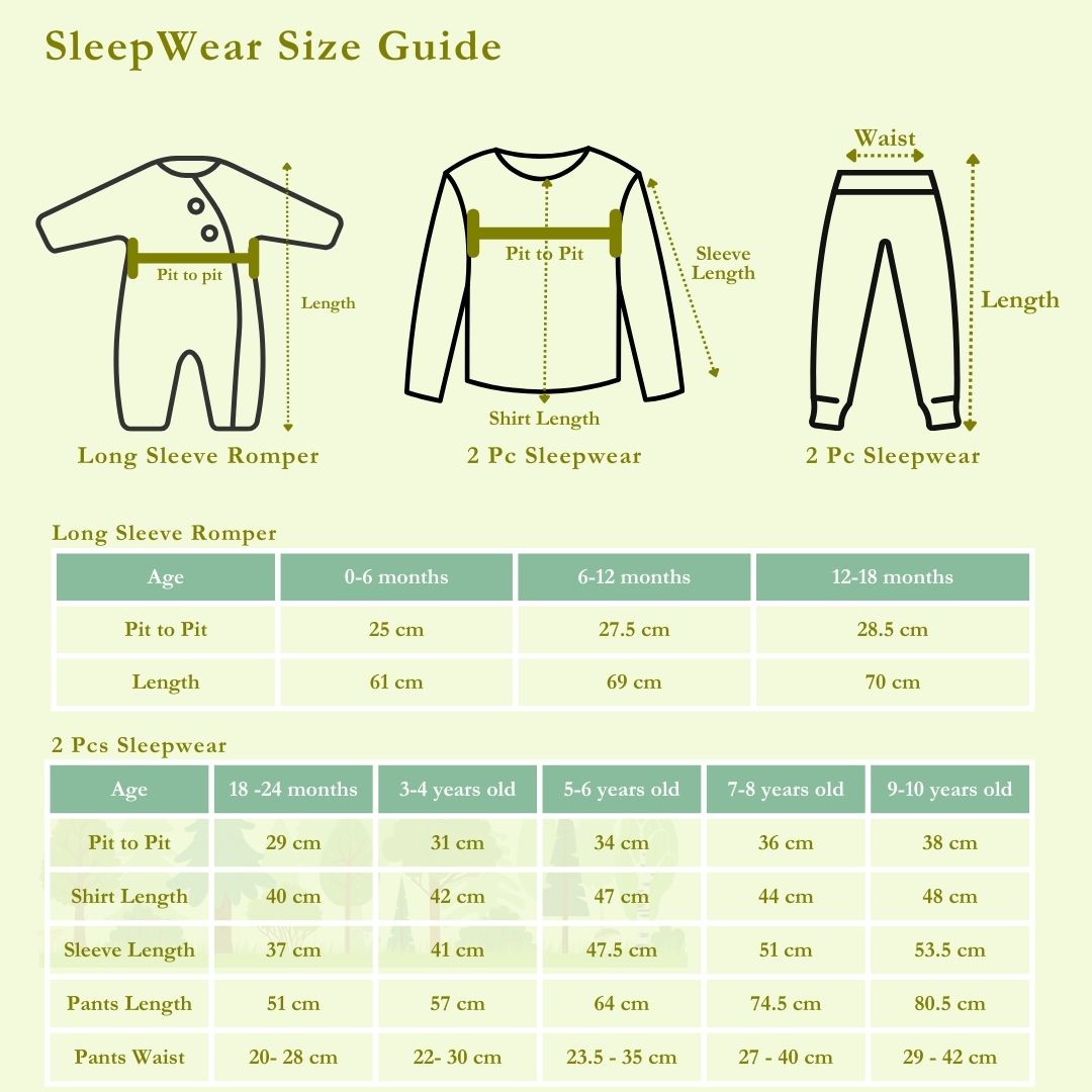 Dreamy Ballerinas 2 pc sleep wear (18 months -10 years old)