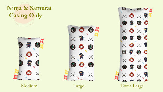 Ninja & Samurai (Pillow Case Only) New!