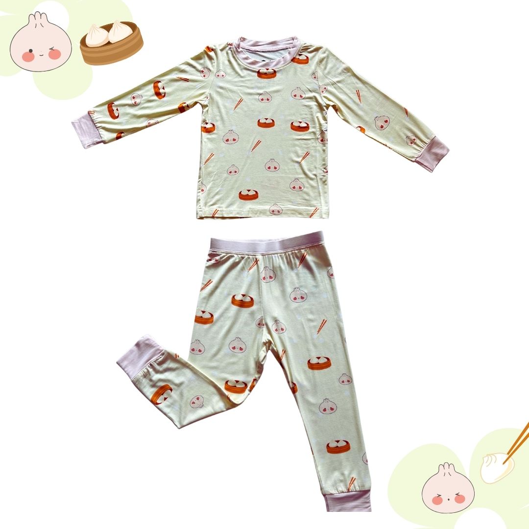 Xiao Long Bao(小笼包) 2 pc sleep wear (18 months - 6 years old)