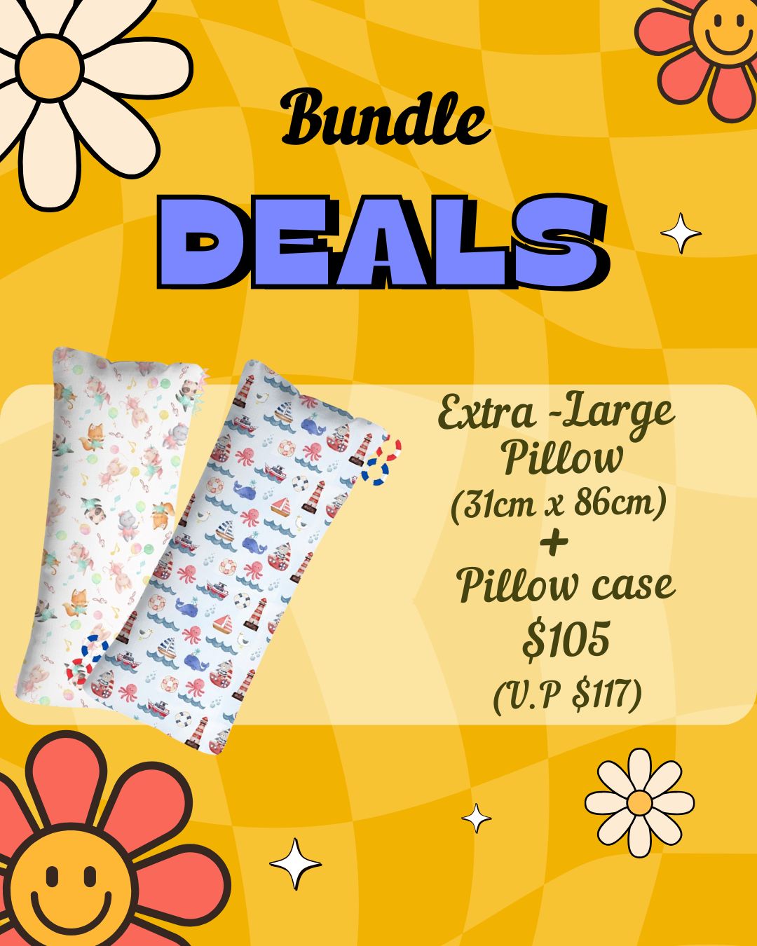 Extra Large Pillow Bundle Deal