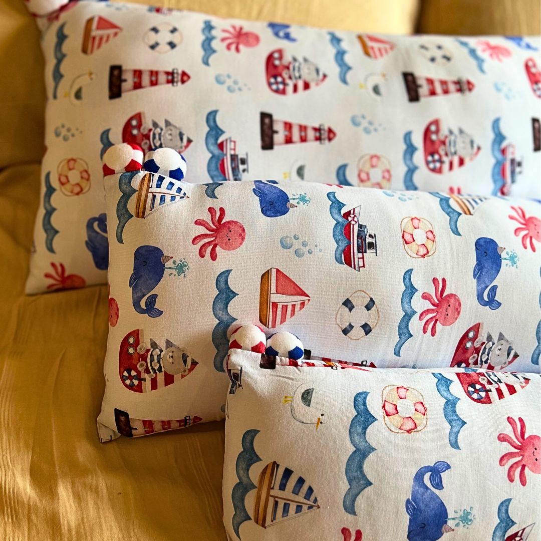 Sailor Bear ( Pillow Case Only) New!