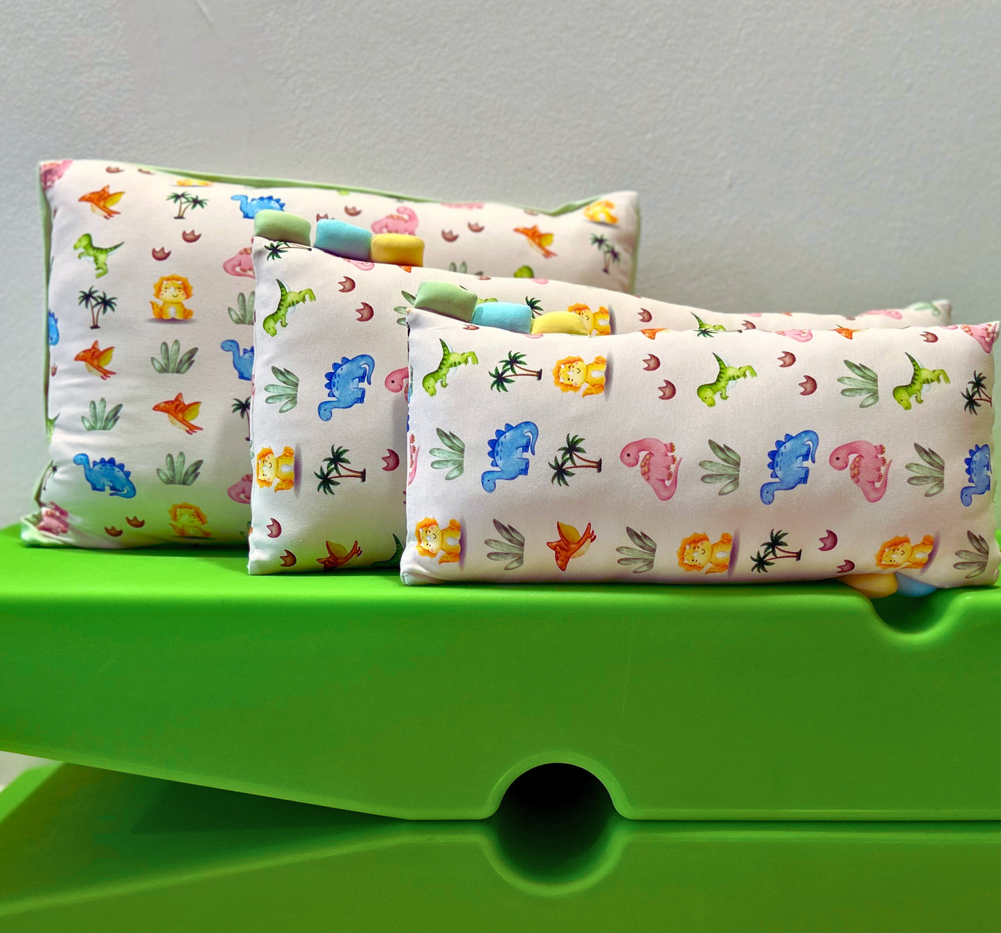 Dino Adventure Bamboo Pillow