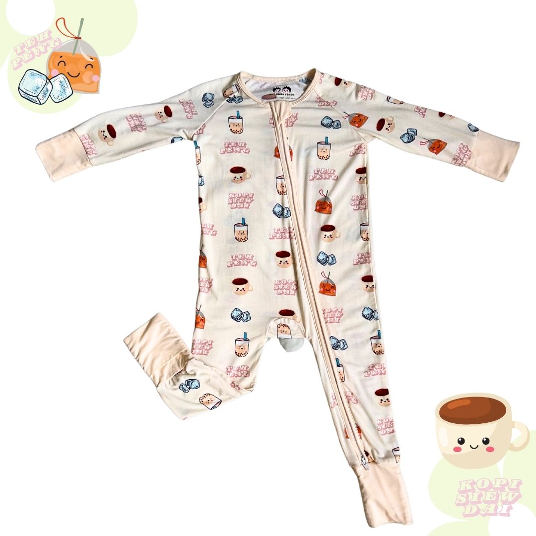 Local Drinks Long Sleeve Romper (0-18 months)